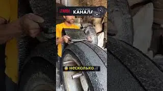 Он открыл очень интересный бизнес с колёсами в гараже