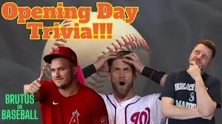 Baseball Trivia for Opening Day! 2024 MLB Season 