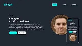 Personal Portfolio Website using HTML & CSS | Web Dev Wizard