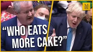 SNP Ian Blackford is fat shamed by Boris Johnson