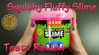 Slime-Review/Test: 1,5 kg Squishy Fluffy Slime von Aktrade