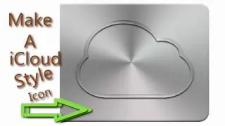 Make icloud style aluminium icon design with adobe photoshop | Photoshop For Earning