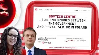 staatskantine #38: GovTech Centre - Building bridges between government and private sector in Poland