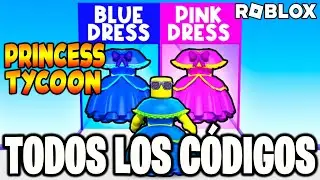 TODOS los CÓDIGOS de 👑 PRINCESS TYCOON 👑 activos Y actualizados / ROBLOX 2024 / TilloASR