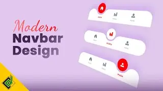 CSS Navbar UI Design for Modern responsive Website