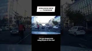 The Magic #thinkware #dashcam #thinkwaredashcam #dashcamfootage #bicycle #riding