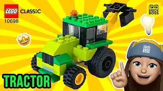 🔥LEGO Classic 10698 TRACTOR moc Instructions / Speed Alternative Building Ideas