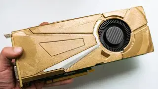 How to make a golden video card?