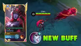 SELENA NEW BUFF IS HERE!! ( WTF SELENA UNLI SKILL? ) - Mobile Legends