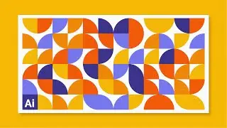 Easy Bauhaus Style Pattern | Ai 2023