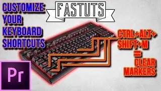 How to Change/Create Keyboard Shortcuts in Premiere Pro