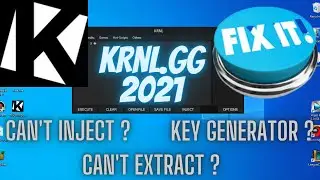 How to Fix SOME KRNL Errors [ injecting , extracting and key] 2021