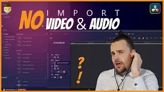 Add Video and Audio Clips to Timeline DaVinci Resolve