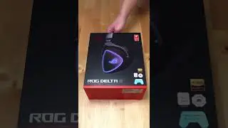 ASUS ROG Delta S Headset Unboxing