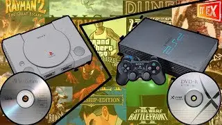 Как записать игры PS1 и PS2 на диск