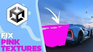 How to fix Pink Textures in Unity (FAST and EASY)