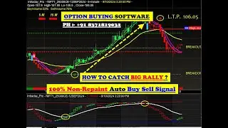 NIFTY OPTION Buy sell signal Scalping Indicator for Beginners 2024 | OPTION BUYING STRATEGY in HINDI