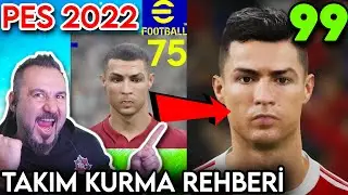 PES 2022 (eFootball)⚽MYCLUB (RÜYA TAKIM) TAKIM KURMA REHBERİ! | OYUNCU GELİŞTİRME!