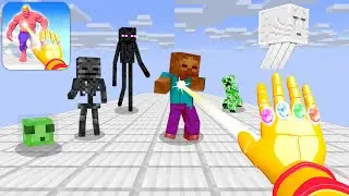 Monster School : IRON MAN DEFENSE - Minecraft EPIC HERO WEAPON CRAFT MASTERS Animation