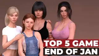 Top 5 Adult Games Of 2024 || High Graphics Adult Games For Android & P/c | January Edition | Part 6