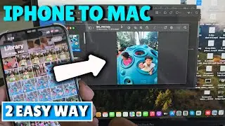 How to transfer photos and videos iPhone to MacBook (2 Easy Way)