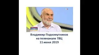 Владимир Подхомутников на ТВЦ 11 июня 2019