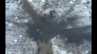 UR-77 Becomes a Scorch Mark Near Vuhledar