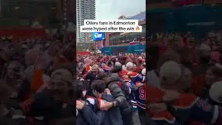 Oilers fans were hyped after Edmonton’s Game 5 win (via NHL)