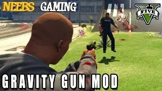 GTA 5 - Gravity Gun Mod - World Champion!