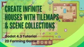 Create Houses with Tilemaps and Scene Collections - Godot 4.3 Tutorial - Pt 5