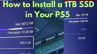 How to Install a 1TB SSD in Your PS5 for Extra Storage