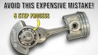 The Correct Way To Install Engine Bearings - The 5 Step Method!