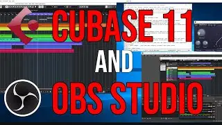 Making YouTube videos/tutorials with Cubase and OBS Studio