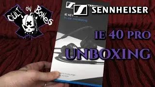 Unboxing! Sennheiser IE 40 Pro - In Ear Monitors