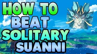 How to EASILY beat Solitary Suanni in Genshin Impact - Free to Play Friendly!  #genshinboss