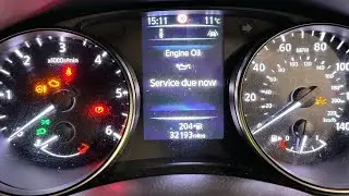 Nissan Qashqai Service Light Reset how to reset the engine oil service due now message ￼