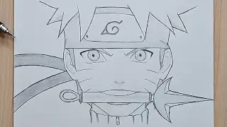 How to draw Naruto | Naruto step by step | easy