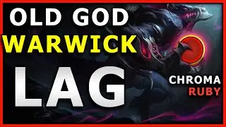 OLD GOD Warwick (Ruby Chroma) - HOW TO CARRY AS WW JUNGLE WITH LAG (League of Legends, Season 11)