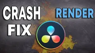 How To Prevent Davinci Resolve From Render Crashing | Crash Fix | Render Crash |  Davinci Resolve 18