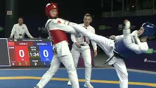 516 R32 Men  58kg AIN GURTSIEV G  CHN CHENG K