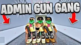 MY GANG SLID WITH ADMIN GUNS IN THIS NEW REALISTIC ROBLOX HOOD GAME NO MERCY