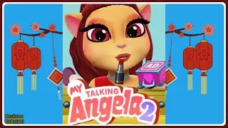 Моя Говорящая Анджела 2 | My Talking Angela 2 | Китайский Новый год | Мультики игры для детей