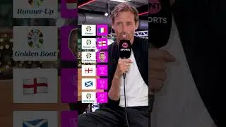 Peter Crouch shares his predictions for #Euro2024 🔮