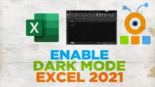 How to Enable Dark Mode in Microsoft Excel 2021