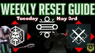 Destiny: Weekly Reset Guide May 3rd. Nightfall, PoE Challenge, Crucible Bounties & More!