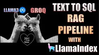 Text to SQL RAG pipeline with LlamaIndex, Llama3 and Groq in 15 mins #groq #llama3 #llamaindex #llm