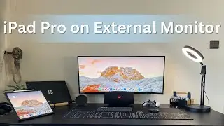 iPad Pro on External Monitor | Second display for M2 iPad