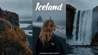 Iceland - Free Lightroom Mobile Presets | Cinematic Preset | Deep Preset | Moody Filter