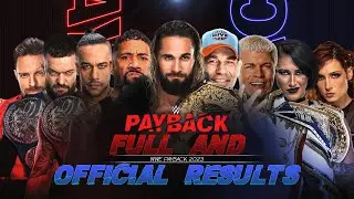 Full WWE Payback 2023 Results