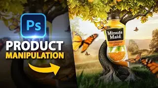 Creative Product Manipulation in photoshop 2023 Advertising Design Tutorial